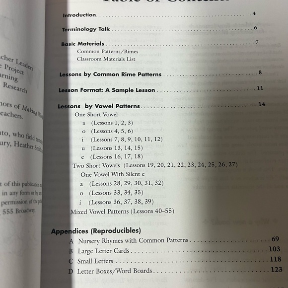 Book: Easy Lessons for Teaching Word Families - Picture 3 of 3